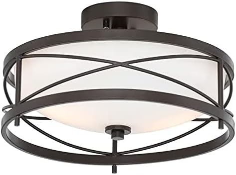 2-Light SEMI-Flush Mount